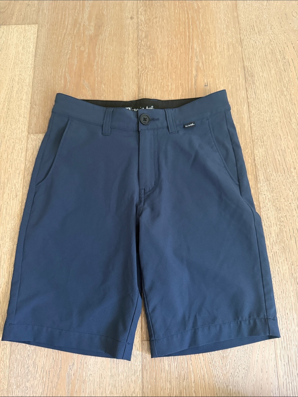Boys Travis Mathew Navy Golf Shorts